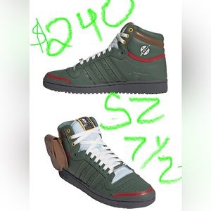 Boba Fett Adidas 7 1/2 NEW!!!